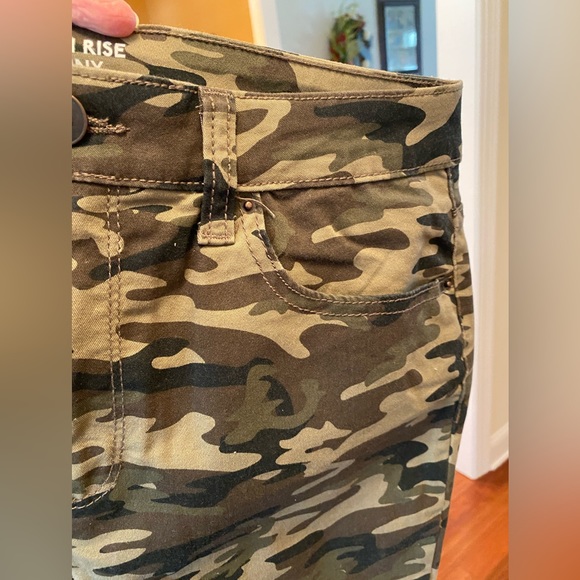NOBO High Rise Skinny Camouflage Pants - Size 15 - Picture 6 of 10